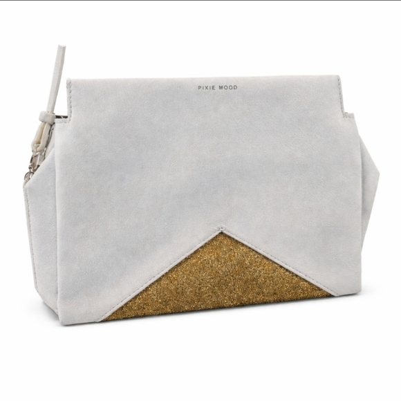 Pixie Mood Handbags - Pixie Mood Margaret Pink Cork Vegan Crossbody Classic  Bag